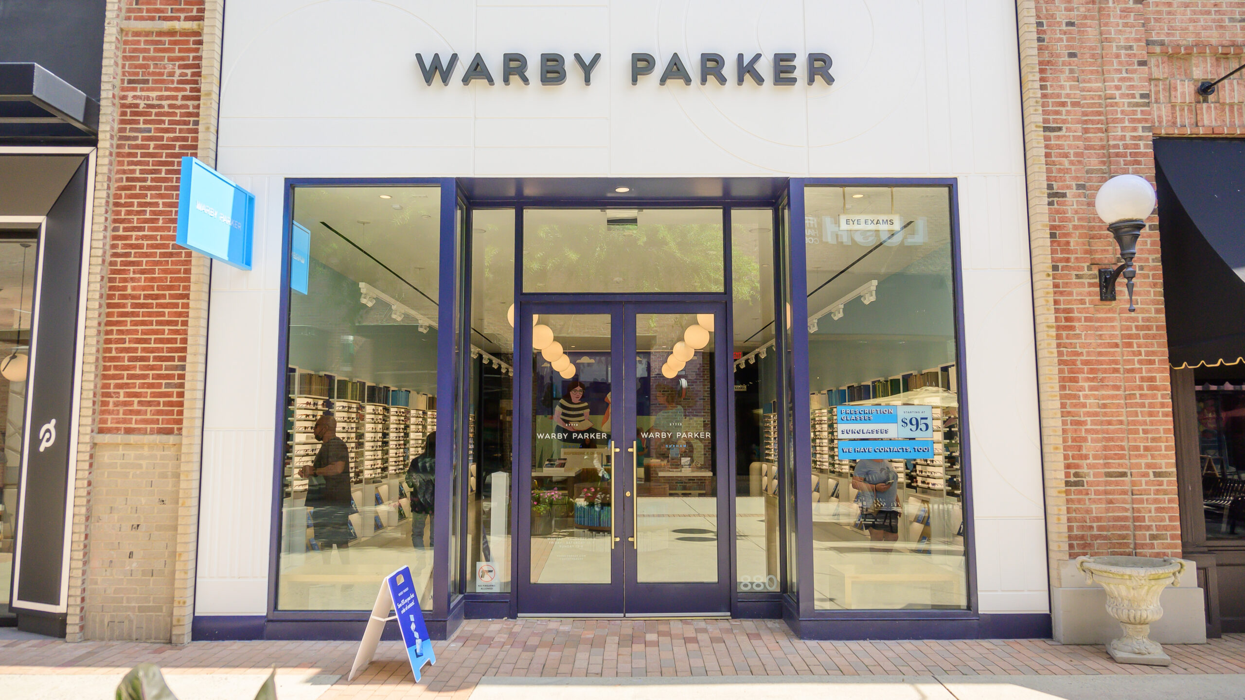 Warby Parker at Streets at Southpoint in Durham NC