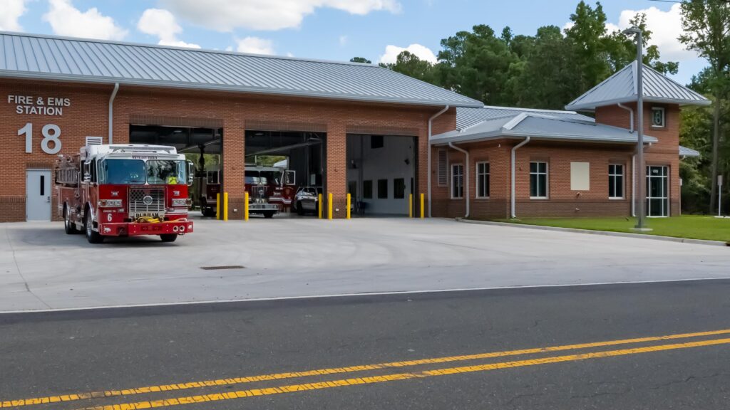 Durham Fire & EMS Station 18 in Durham NC